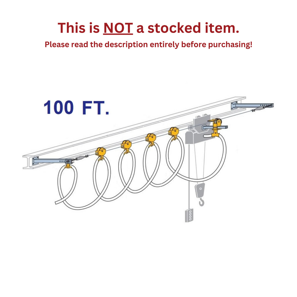 CONDUCTIX ROUND CABLE STRETCH WIRE FESTOON KIT (100 FOOT)