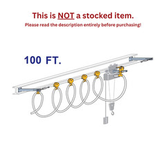 CONDUCTIX ROUND CABLE STRETCH WIRE FESTOON KIT (100 FOOT)