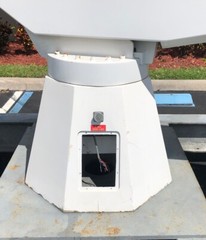 MarQuipt SWL 3000, Davit, 3000lb Capacity Deck Crane