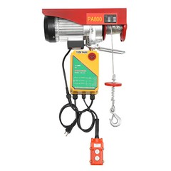 Heavy-Duty Electric Cable Hoist with Remote Control – 1800 lbs Capacity
