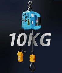 220V Portable Wireless Remote Control Electric Hoist Crane Home Use Small Lift