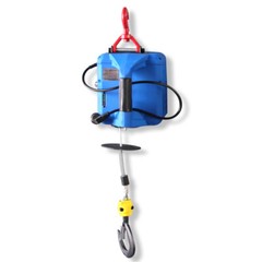 500KG/1100LBS Electric Wireless Hoist Winch Hoist Crane Lift 25ft 1500W w/Remote