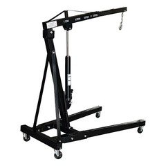 1 Ton Tonne Engine Crane Stand Hoist lift Jack Hydraulic Folding US