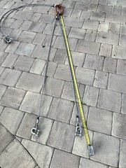 6 ft Crane Rigging Hoist Lift Sling Stainless Steel Cable Attachment Heavy Duty