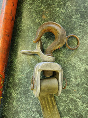 Chance Hoist 1 Ton Ratcheting Strap Hoist Hot Stick Linesman Tool
