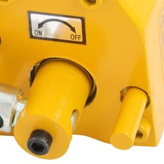 880 lbs Magnetic Lifter 2.5 Safety Factor Magnet Lifting Hoist Crane Yellow