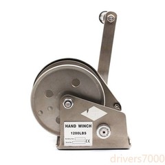 Stainless Steel Hand Winch 1200 Lbs Two-Way Self-Locking Manual