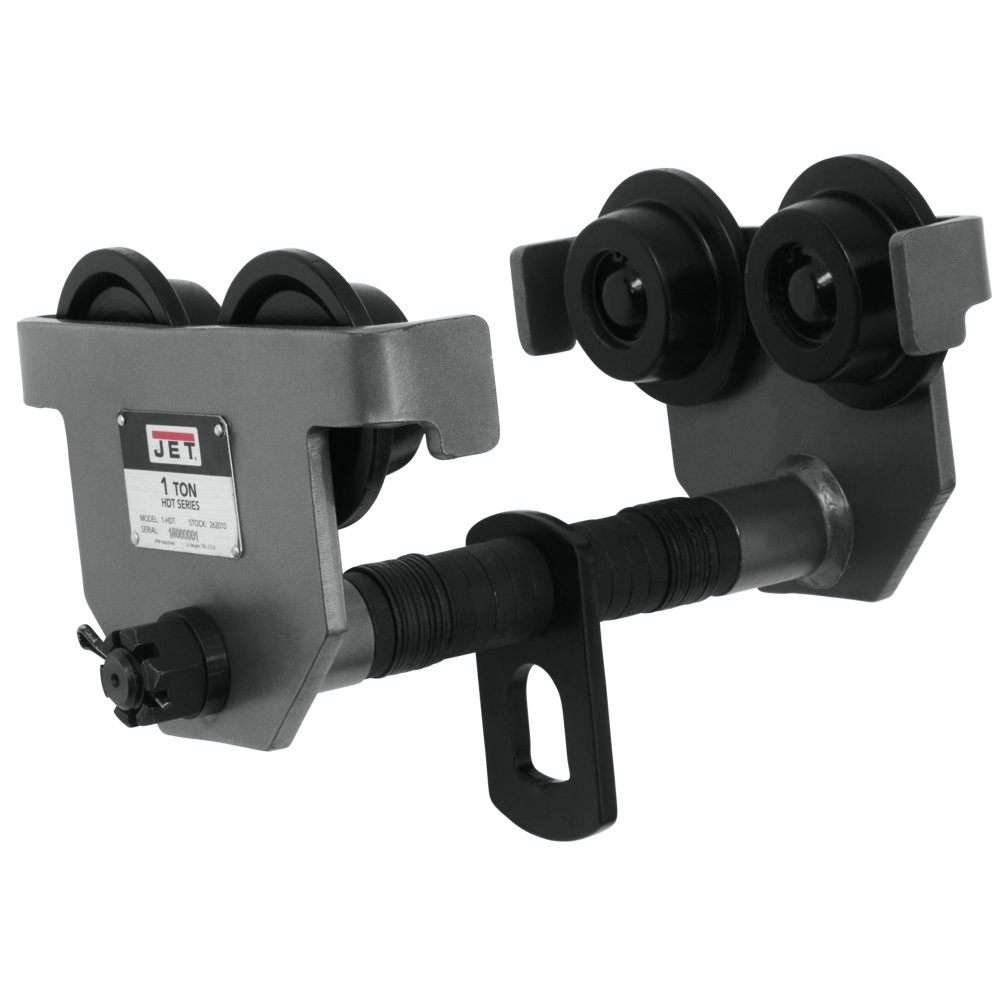 Jet JT9-262010 HDT 1-Ton Manual Trolley 2,200 lb Capacity