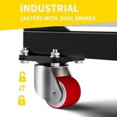 4400LBS Gantry Crane Hoist Jack Shop Crane (Adjustable Height 8-12f) Crane 1-2 T