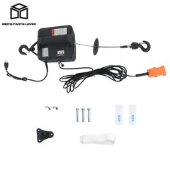 3-in-1 Electric Hoist 1100LBS Dual Remote Overload Protection for Garage
