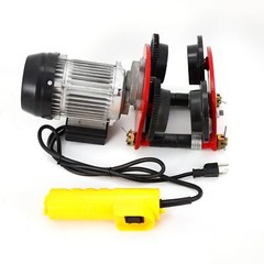 2200lbs Electric Wire Rope Hoist Trolley Overhead Motor Winch Hoist Garage Crane