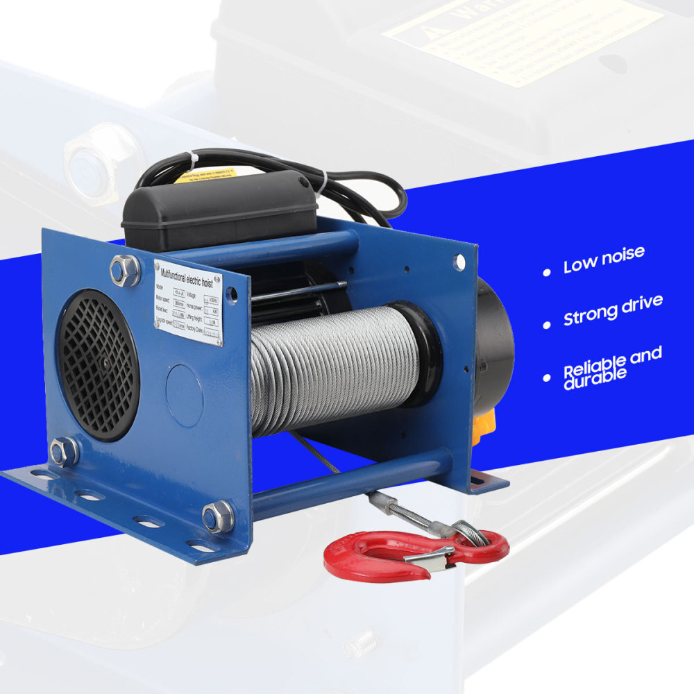 400kg Wire Rope Hoist Micro Electric Hoist Copper Motor Electric Hoist 220v/380v