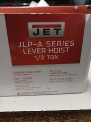 BRAND NEW Jet 287201 Jlp-050A-10 1/2T Mini-Puller 10Ft. Lift