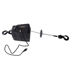 22.9 ft/7 m 2in1 Portable Electric Hoist Winch 1100lbs With Wired Remote Control
