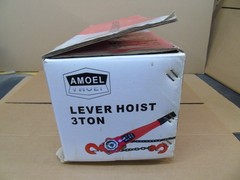Amoel 3 Ton Lever Chain Hoist Model HSH-3 Heavy Duty 5′ Lift