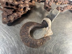 A.B. Chance 3/4 Ton Ratchet Link Chain Hoist. Item ID 5