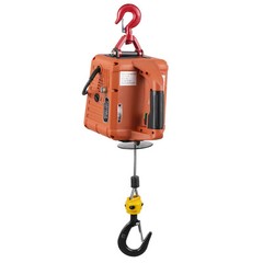 Electric Hoist Winch 3 in 1 Portable Crane 1100lbs Wired/Wireless Remote Control