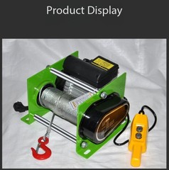 Winch Electric Hoist Small Household Wireless Remote-Controlled Crane 220/380V