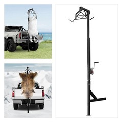 272kg/600lbs Vehicle Mounted Truck Deer Hoist Game Lifting Hoist Manual Crane