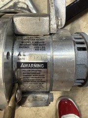 AB Chance 1000lb Cap. Capstan Hoist C308-1170 Swivel base w/ HITCH & Rope Lock