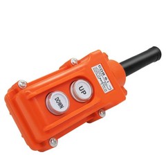 Durable Rainproof Push Button Switch for Electric Hoists – 1-Piece, 500V AC