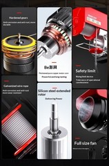 Mini Electric Hoist 220V Home Use Small Crane Lifter Winch Pulley Hoisting Crane