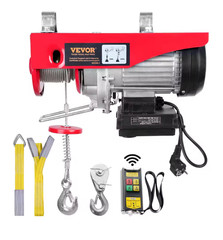 VEVOR 400-1000kg Electric Hoist Lifting Crane Cable Hoist Winch