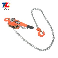3Ton/6600lbs Capacity Manual Lever Block Chain Hoist10ft G80 Chain Wrench Hoist