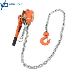 10ft/3m Lifter Lever Block Chain Hoist G80 Ratchet Hoist 6600lbs/3t Capacity