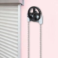 0.75Ton Mini Grage Door Lever Block Chain Hoist 1:1 Come Along Puller 10Ft Lift