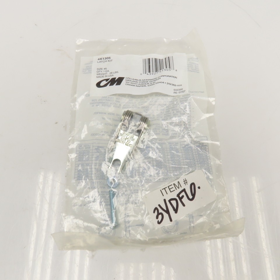 CM 4X1305 Size 5 Hoist Hook Safety Latch Kit