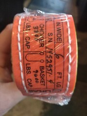 LIFT-ALL, # EN1602NX6, 1-PLY WEBMASTER NYLON SLING, 2″ WIDE x 6′ LONG BRAND NEW