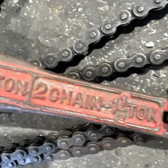 Coffing Company Ratchet Lever Model A-1 Hoist 1 Chain 3/4 TON 2 Chains 1 1/2 TON