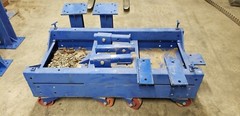 15 Ton Rolling Gantry Crane with 18′ Span-Adjustable Height 7.8ft-12.9ft NYS USA