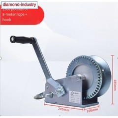 2500 pounds Manual Hand Winch Manual Winch Small Lifting Winch with Wire Rope