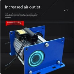 Small Wire Rope Remote-Controlled Electric Hoist Quick-Lifting Crane Winch