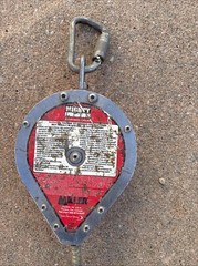 20’ Miller Mighty Lite Retractable Lifeline Lanyard #RL20BG/20.Used