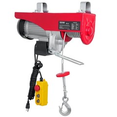 Electric Hoist 440lb Load Capacity 40ft Lifting 480W Motor Remote Included