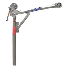 Oz Lifting Products Oz1000dav Davit Crane, 1, 000 Lb Capacity, 27.5 In To 42