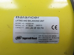 Ingersoll Zimmerman BW020120 Pneumatic Air Balancer 6′ Travel 400Lb Swivel Mount