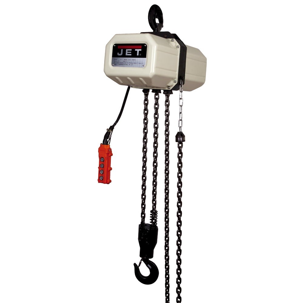 Jet JT9-212000 2-Ton Electric Chain Hoist 1-Phase 20ft Lift 115/230V