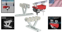 8 Wheel Hoist Trolley – Durable Strut Assembly for Silent, High-Capacity Lifting