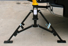 1000 lbs. Capacity Receiver Hitch Mounted Hydraulic Swivel Pickup Truck Crane