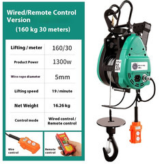 Small Diamond Electric Hoist Home Portable 220v Electric Hoist Crane Small