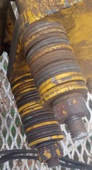 1950’s-60’s Manning, Maxwell & Moore, Inc (MMM) Air Operated Budgit Chain Hoist