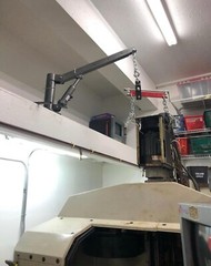 PICKUP TRUCK BED CRANE SWIVEL LOAD LIFT BOOM HYDRAULIC HOIST 1/2 TON CAPACITY