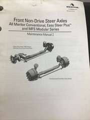 Various Meritor Maintenance Manuals See Pics For Titles (H3)