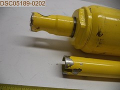 HYDRAULIC JACK & HANDLE ONLY: For Hydraulic Receiver Hitch Mounted Crane 1000lb