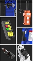 Electric Hoist 220V Small Crane for Domestic Use Compact Lifting Machine