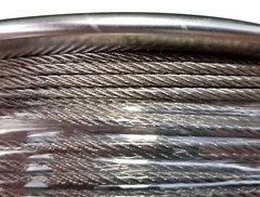 3/32″ 7×7 Stainless Steel Aircraft Cable (SSAC) Wire Rope T304, 1000 feet